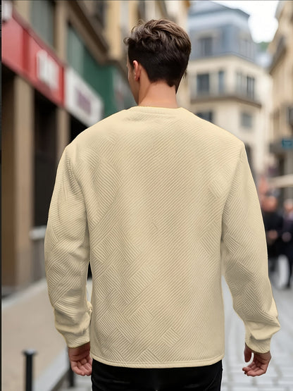 Edward | Men's Jacquard Sweatshirt