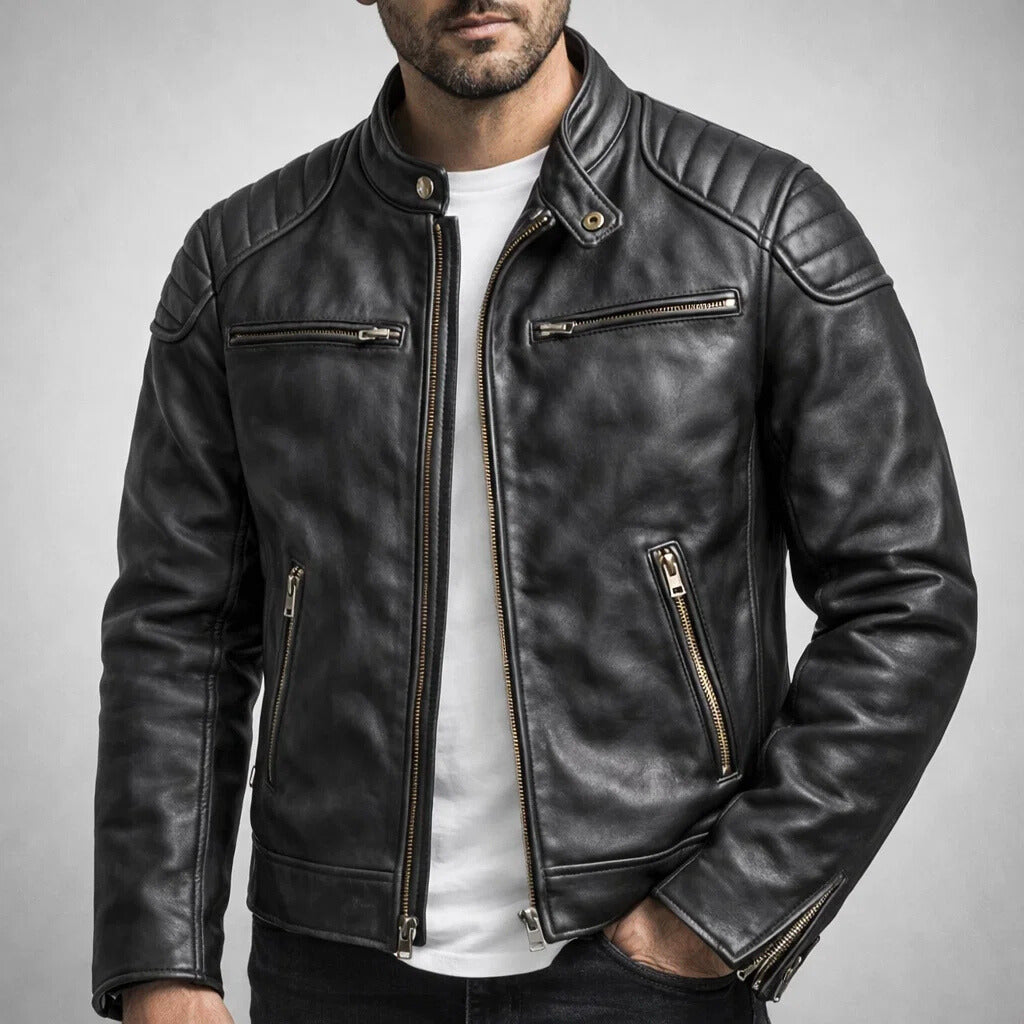 Samuel | Men's Rugged Motorcycle Jacket