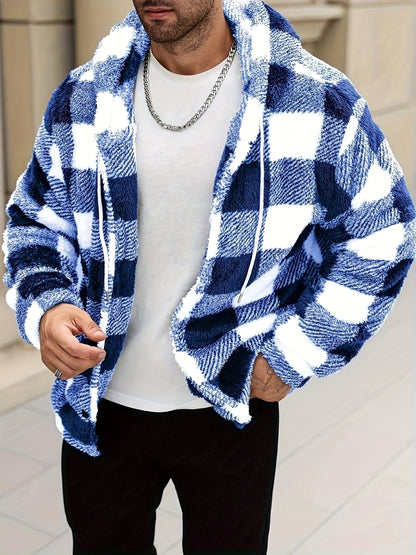 Nathan | Men's Stylish Colourblock Hooded Jacket