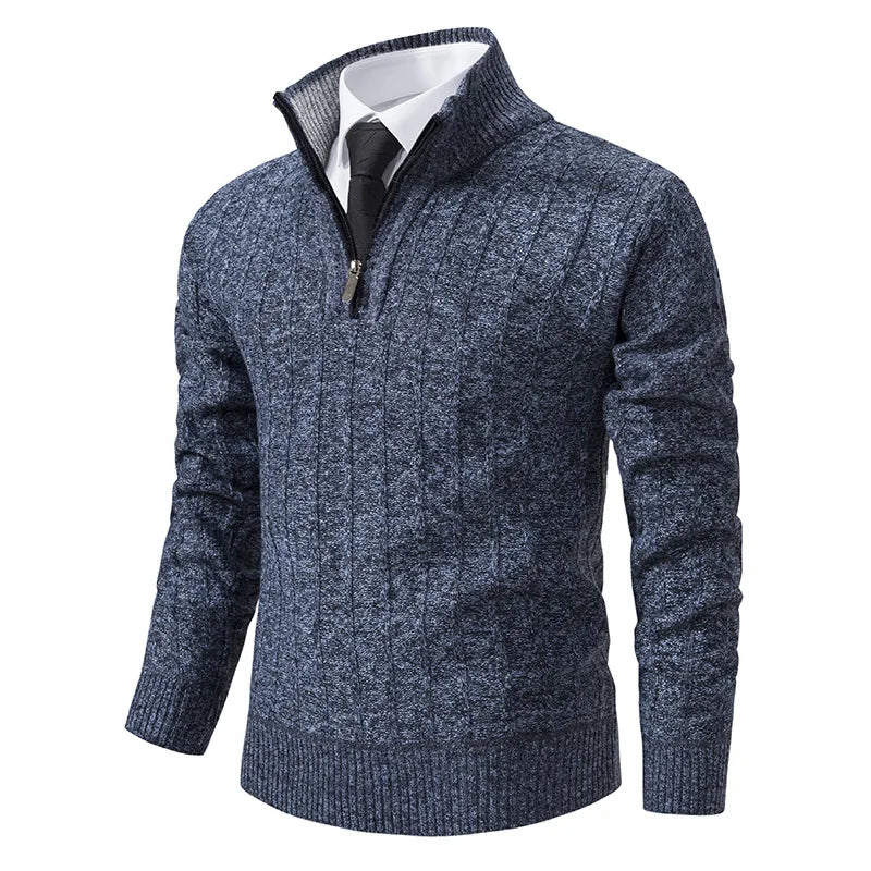 Dawson | Men's Cable Knit Quarter-Zip Jumper for Winter