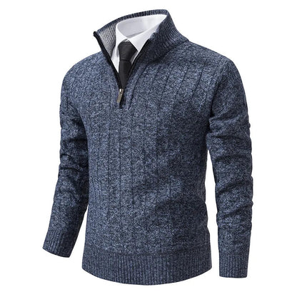Dawson | Men's Cable Knit Quarter-Zip Jumper for Winter