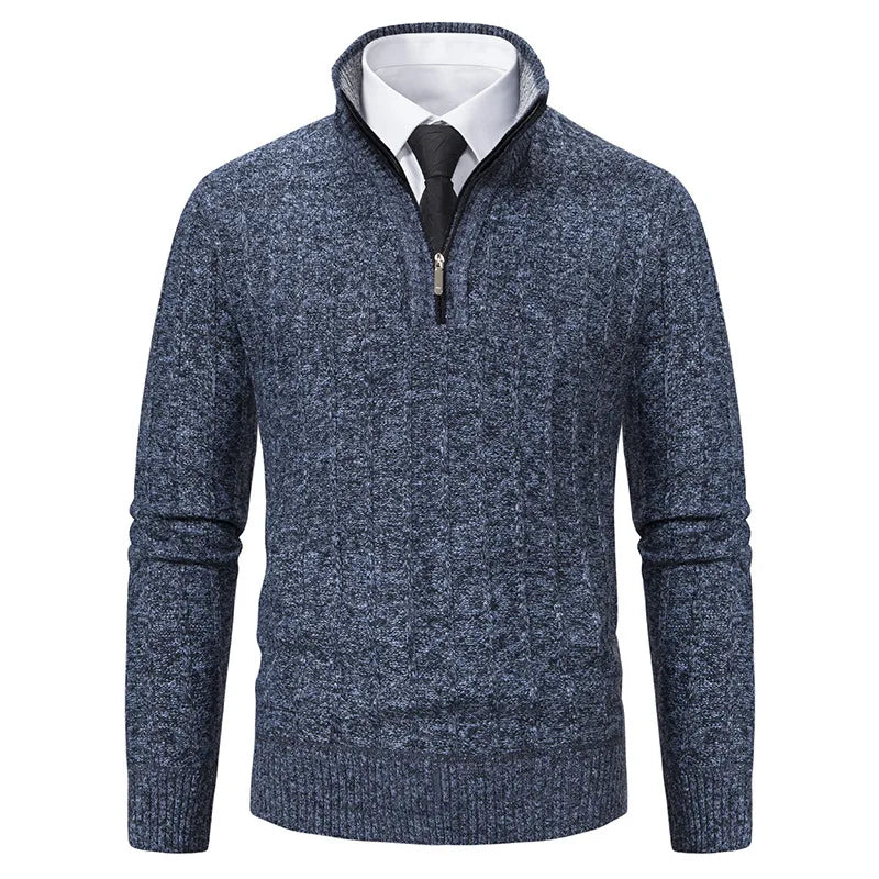 Dawson | Men's Cable Knit Quarter-Zip Jumper for Winter