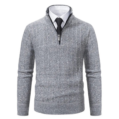 Dawson | Men's Cable Knit Quarter-Zip Jumper for Winter
