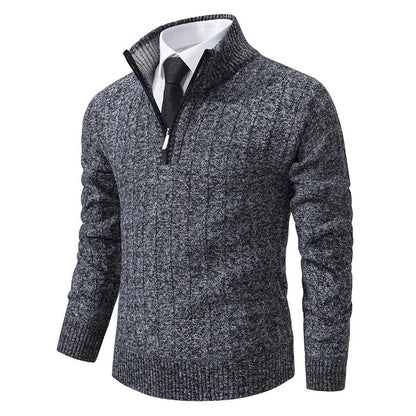 Dawson | Men's Cable Knit Quarter-Zip Jumper for Winter
