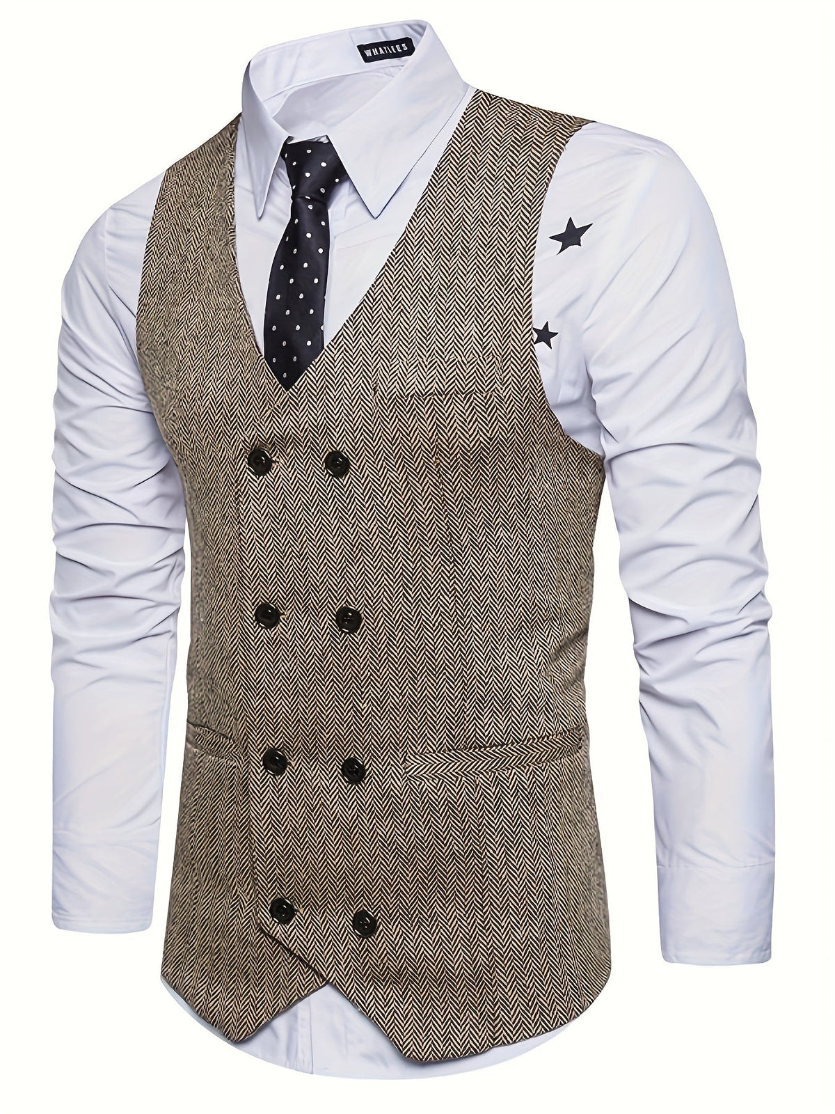 Benjamin | Men's V-Neck Waistcoat