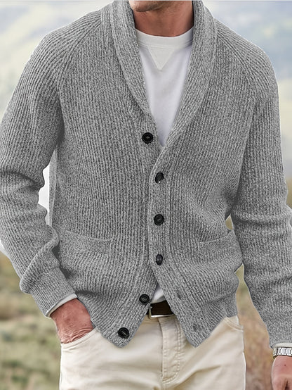 Archie | Men's Button-Up Knit Cardigan for Winter
