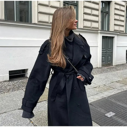 Cheri | Women's Stylish Double-Breasted Trench Coat