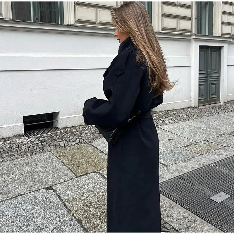 Cheri | Women's Stylish Double-Breasted Trench Coat