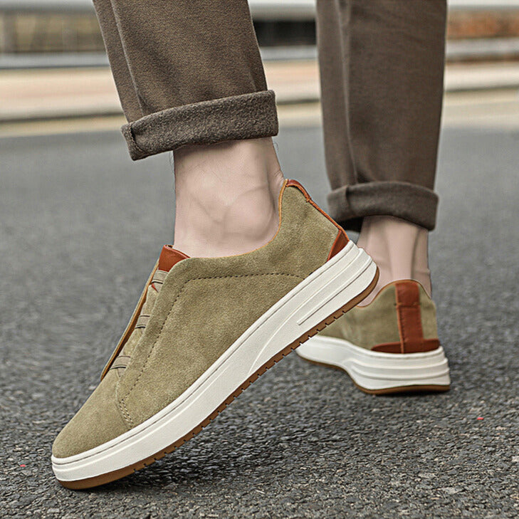 Frank | Men's Suede Slip-On Loafers