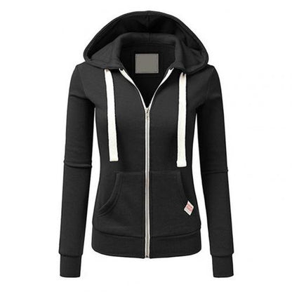 Sandy | Women's Fitted Zip-Up Hoodie for Winter