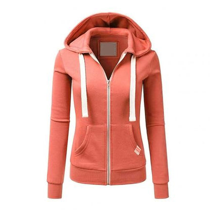 Sandy | Women's Fitted Zip-Up Hoodie for Winter