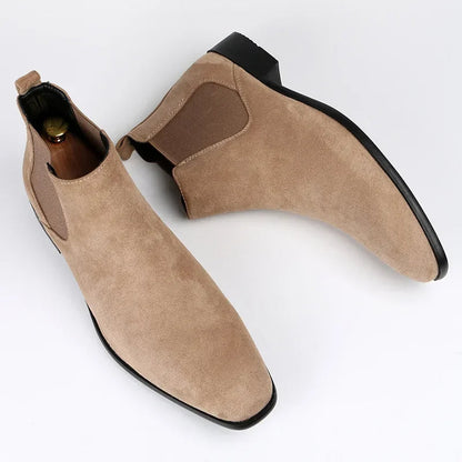 David | Men's Pull-On Chelsea Ankle Boots