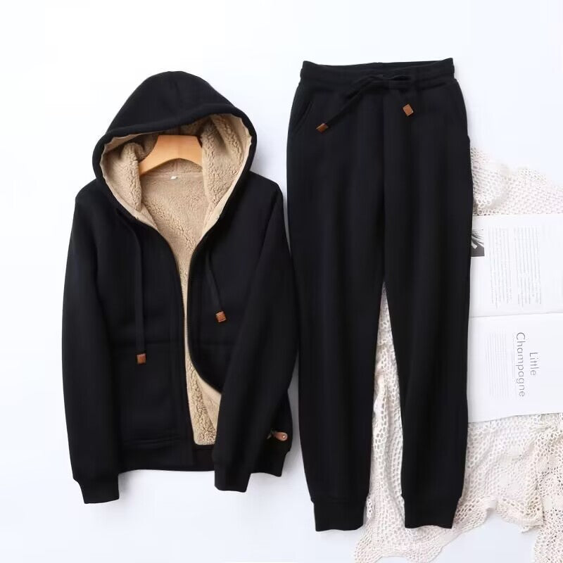Riley | Women's Cosy Zip-Up Hoodie & Loungewear Set