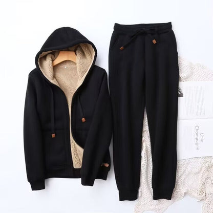 Riley | Women's Cosy Zip-Up Hoodie & Loungewear Set