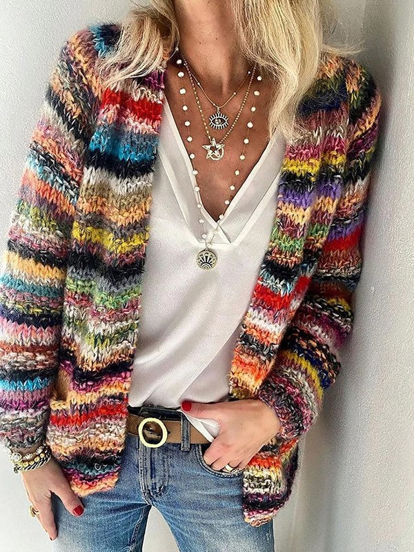 Rachel | Women's Cosy Open Front Knit Cardigan for Winter