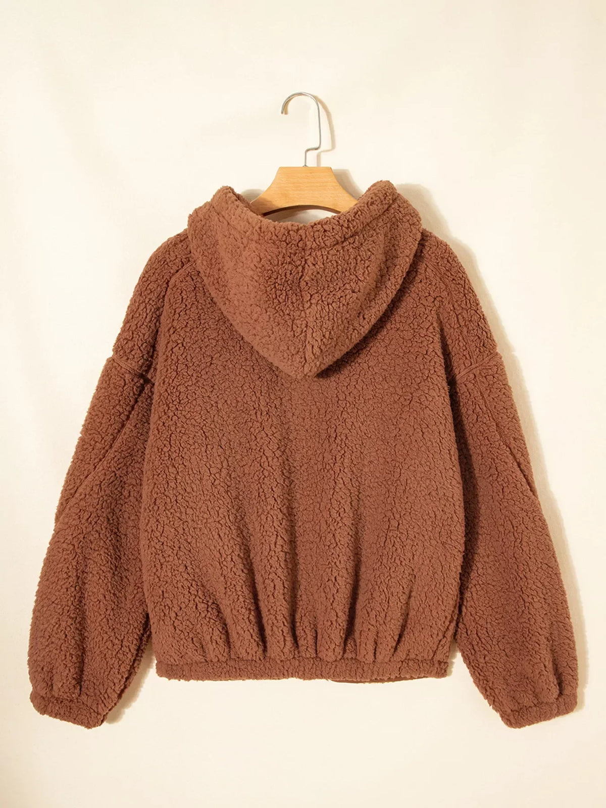 Marjorie | Women's Cosy Relaxed-Fit Teddy Zip-Up Jacket for Winter