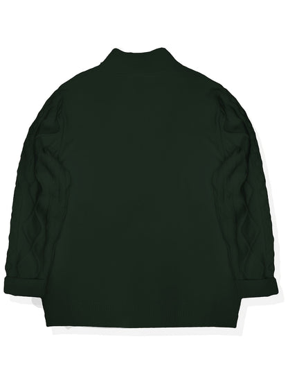 Felix | Men's Cable Knit Half-Zip Jumper for Winter