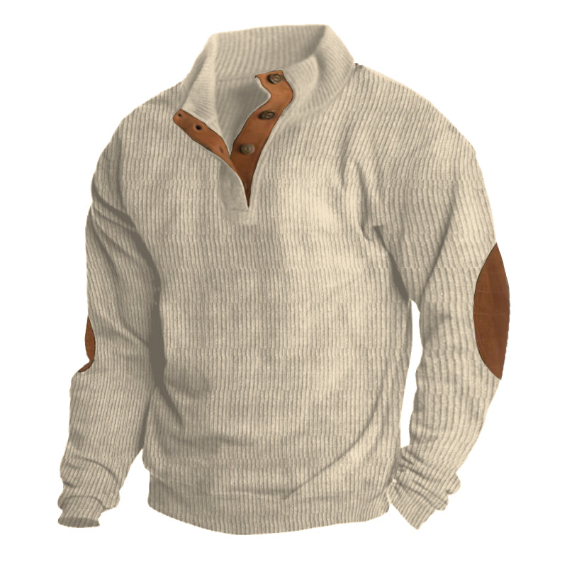 Dave | Men's Half-Button Pullover Jumper for Winter