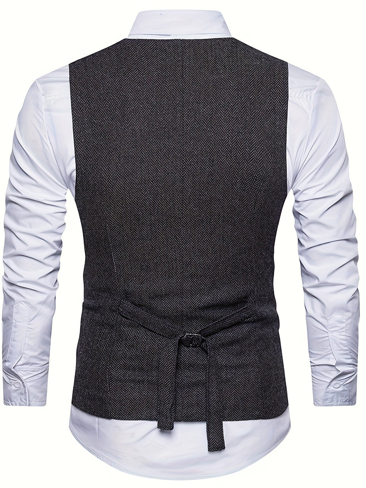 Benjamin | Men's V-Neck Waistcoat