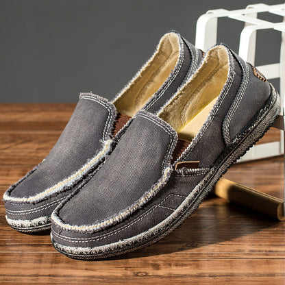 Alfie | Men's Stylish Canvas Slip-On Shoes