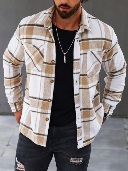 Noah | Men's Classic Plaid Lapel Jacket