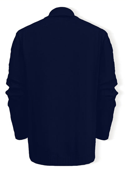 Euan | Men's Stylish Textured Knit Cardigan for Winter