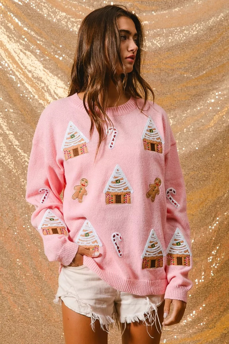 Jocelyn | Women's Cosy Christmas Winter Crewneck Jumper