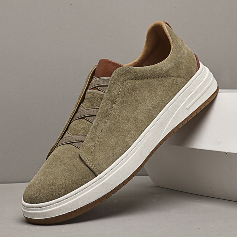 Frank | Men's Suede Slip-On Loafers