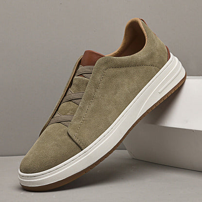 Frank | Men's Suede Slip-On Loafers