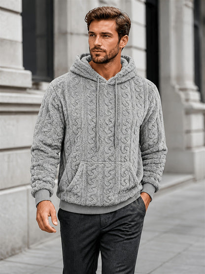 Harvey | Men's Stylish Zip-Up Stripe Hoodie for Winter