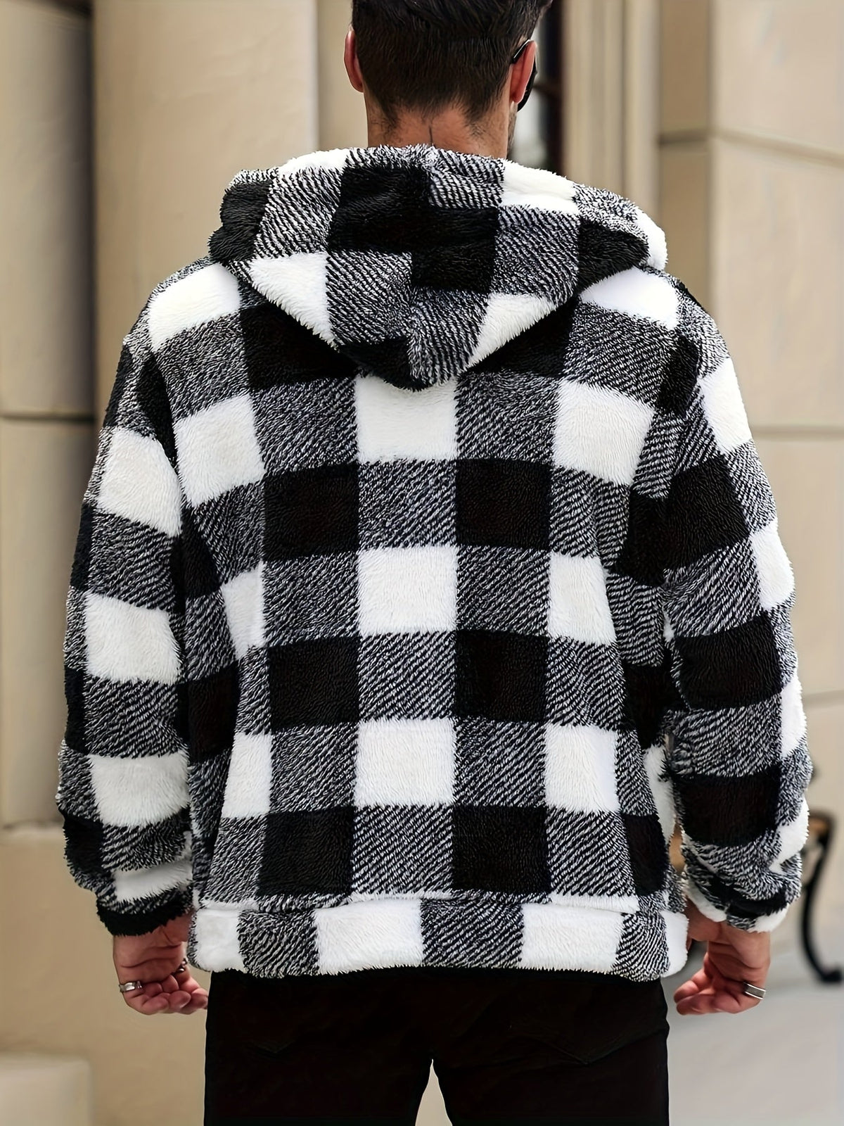 Nathan | Men's Stylish Colourblock Hooded Jacket