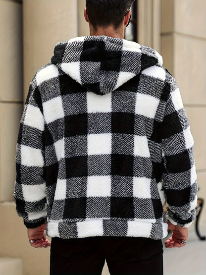 Nathan | Men's Stylish Colourblock Hooded Jacket
