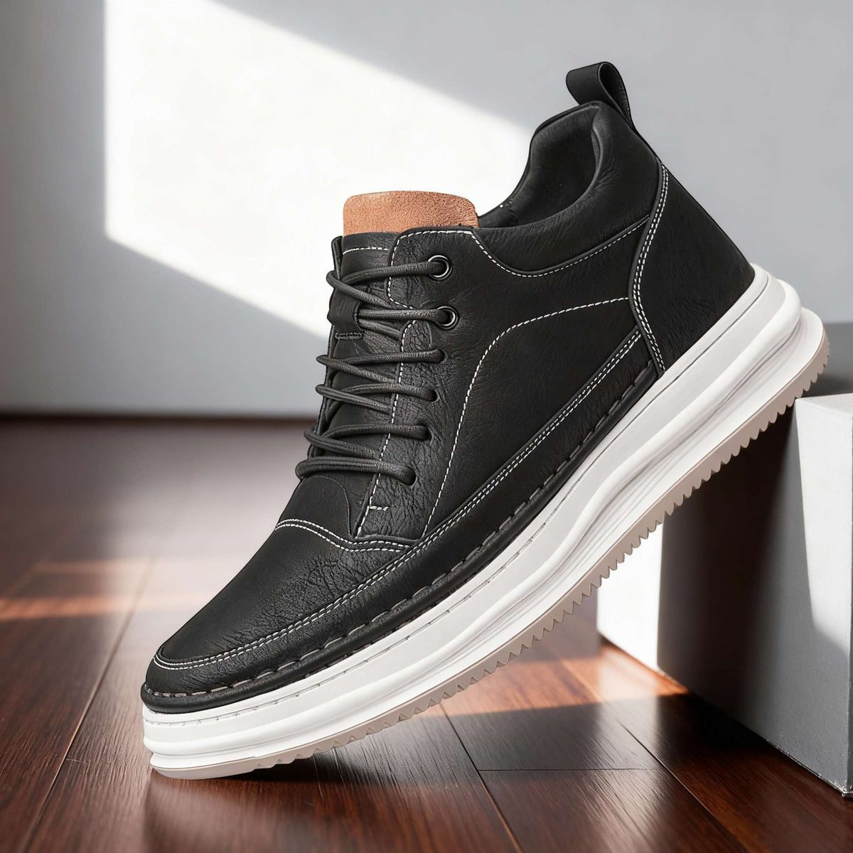 Zane | Premium Leather Trainers