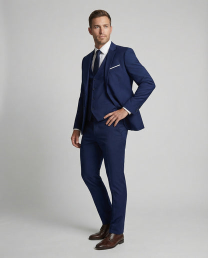 Zachary | Men's Premium Wool-Blend Suit