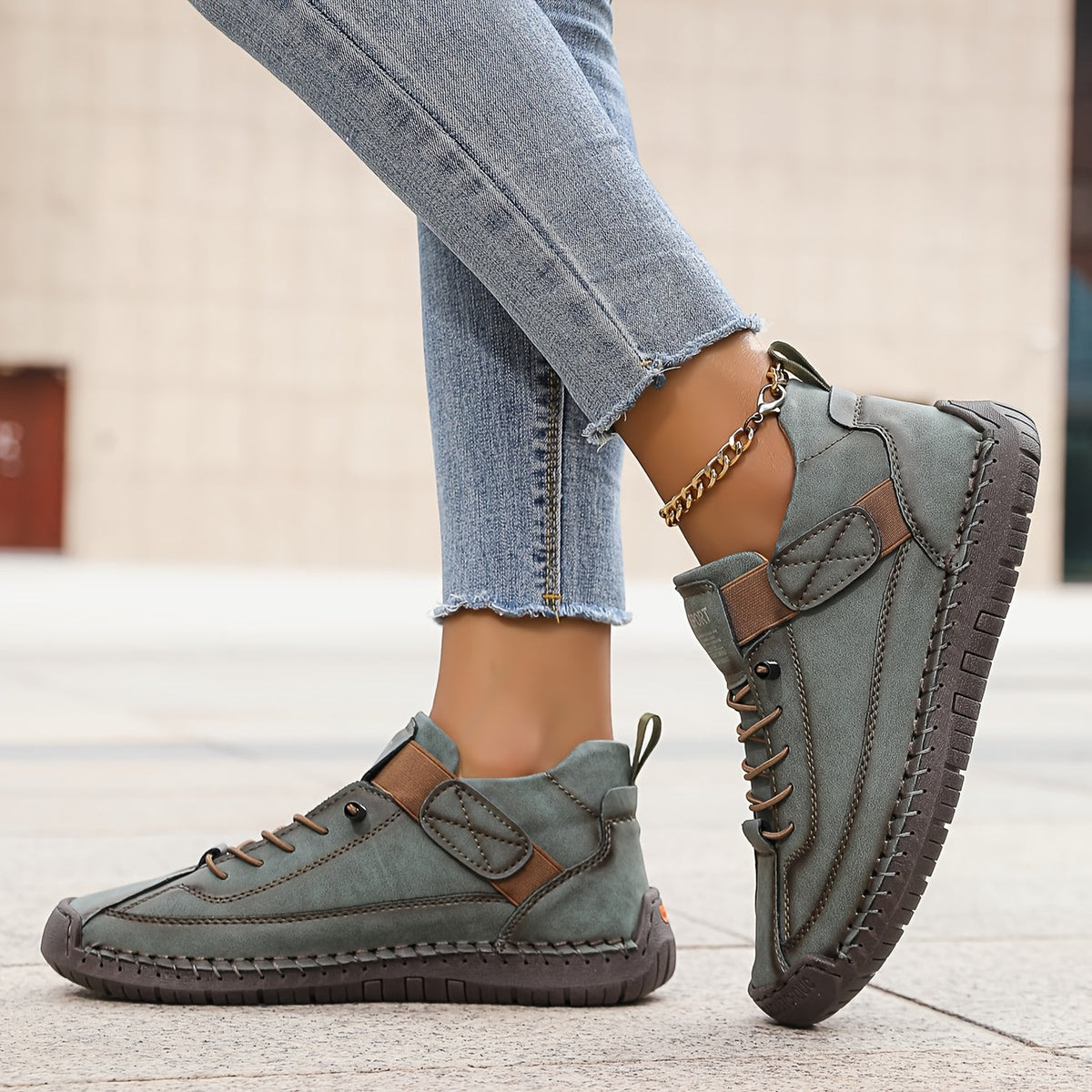 Grace | Stylish Orthopedic Lace-Up Ankle Boots