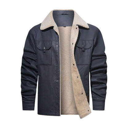 Kevin | Men's Casual Sherpa-Lined Jacket for Winter