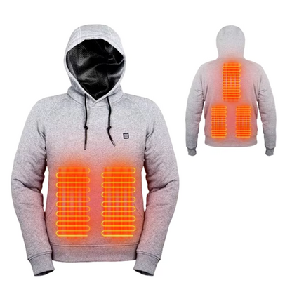USB-Powered Heated Hoodie for Winter