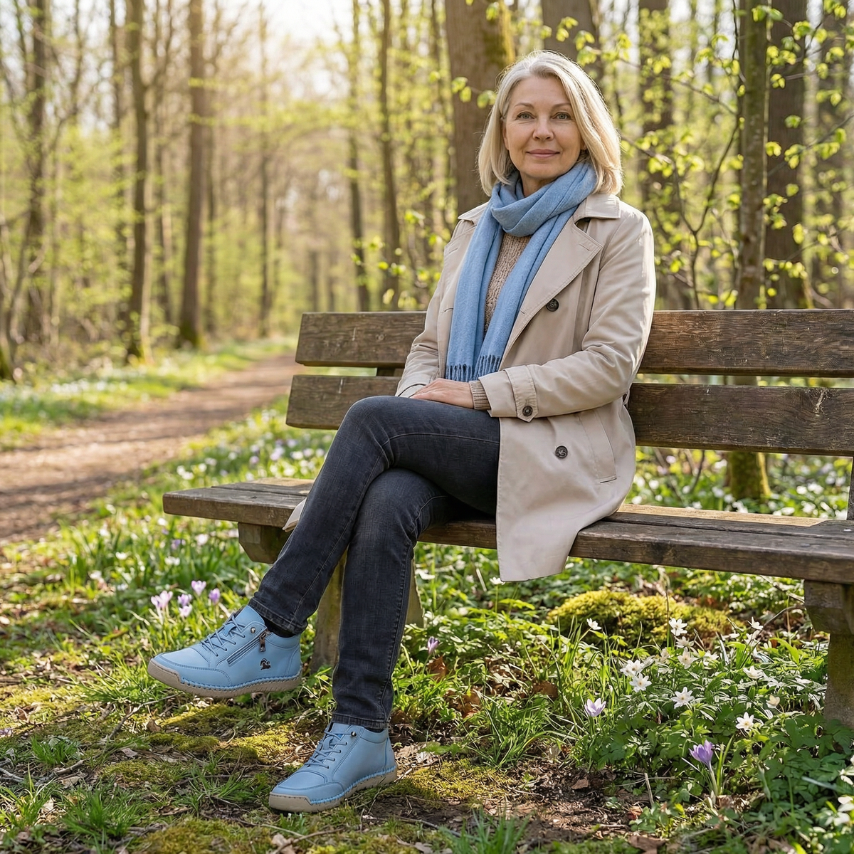 Isla | Comfort Cushion-Step Trainers