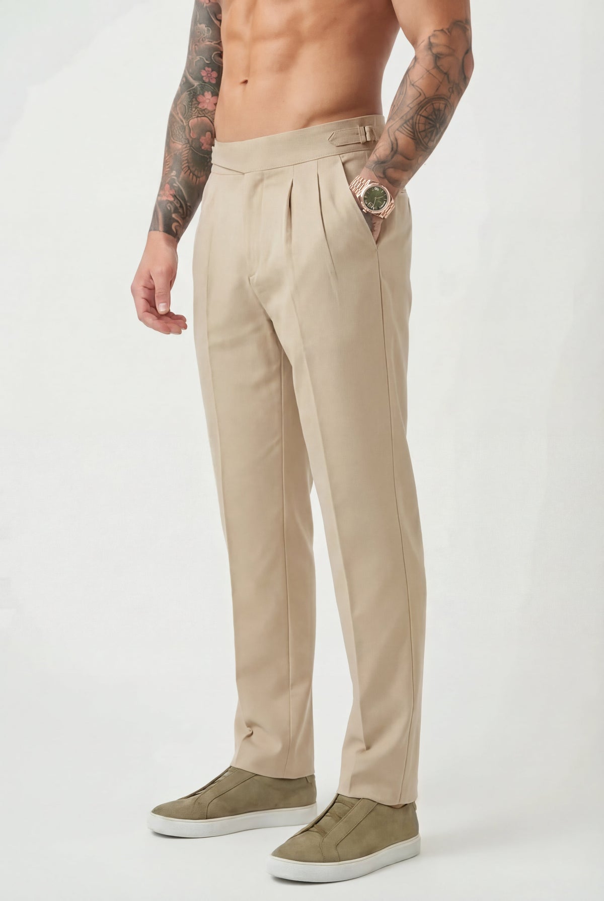 Lockhart Cream Trousers