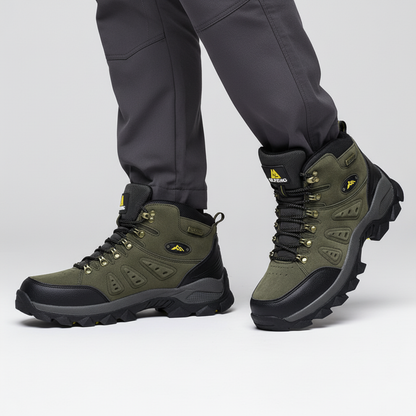 Durable High-Top Hiking Boots with Superior Ankle Support