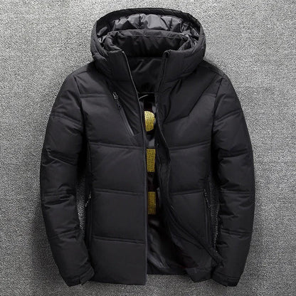 Forrest | Men's Stylish Hooded Quilted Puffer Jacket for Winter