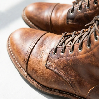Lewis | Men's Velcro Ankle Boots