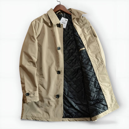 Edward | Men's Tailored Structured Coat for Winter