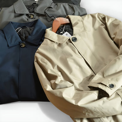 Edward | Men's Tailored Structured Coat for Winter