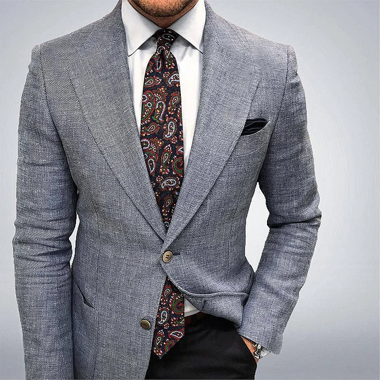 George | Men's Textured Blazer Jacket