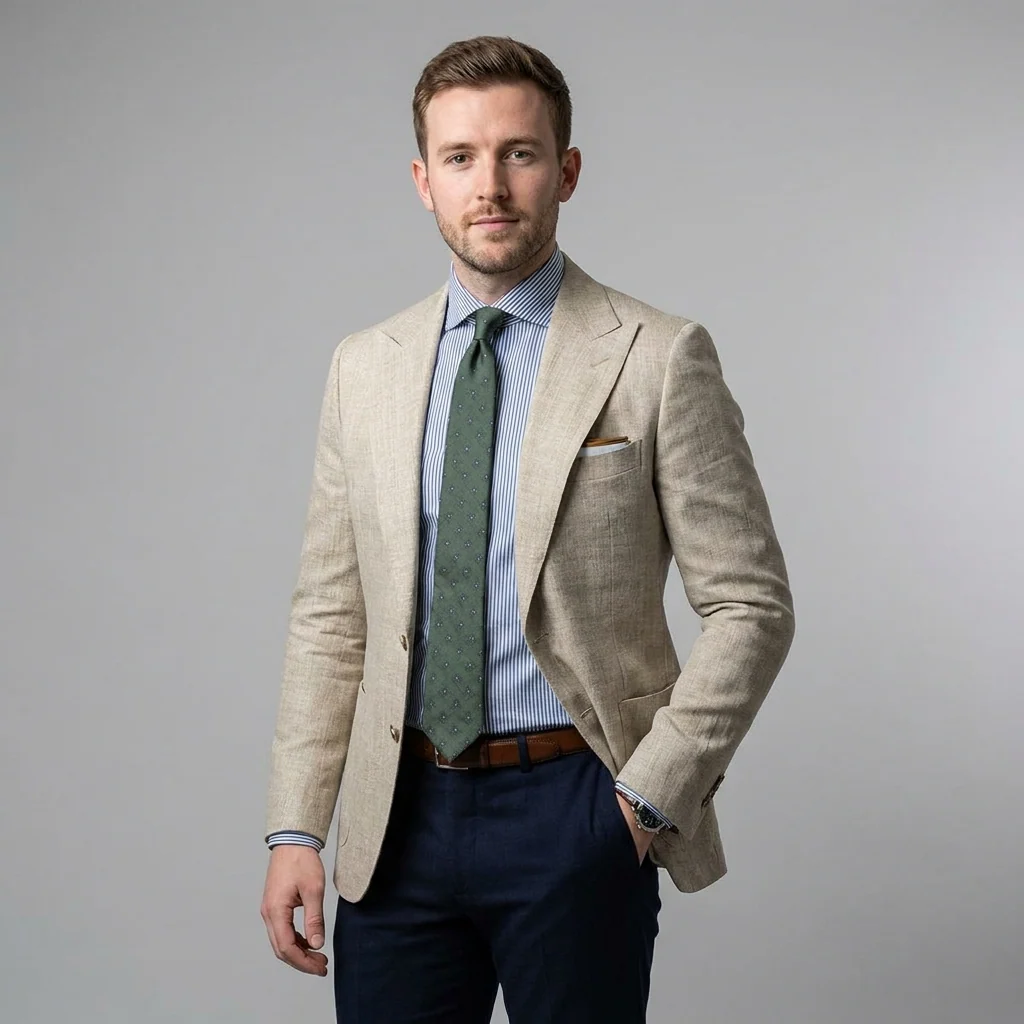 George | Men's Textured Blazer Jacket