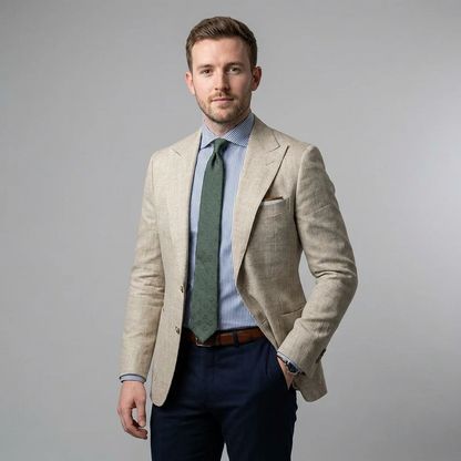 George | Men's Textured Blazer Jacket