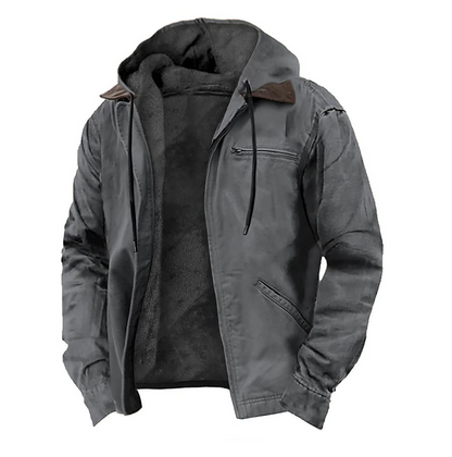Morgan | Men's Stylish Hooded Zip-Up Jacket