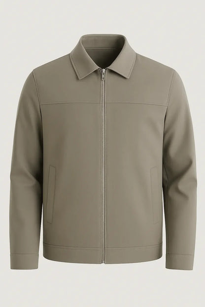 Unisex Khaki Casual Jacket