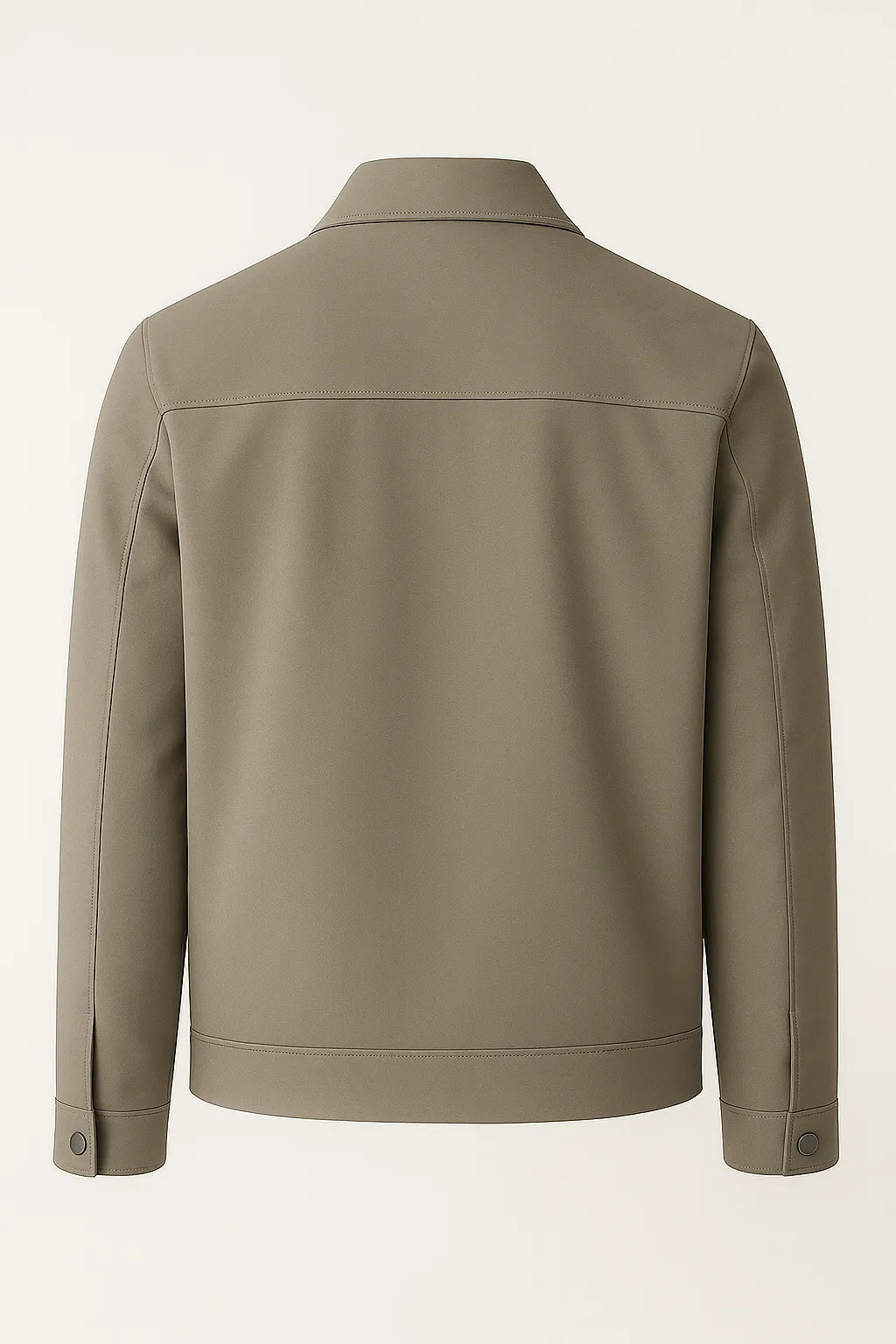 Unisex Khaki Casual Jacket